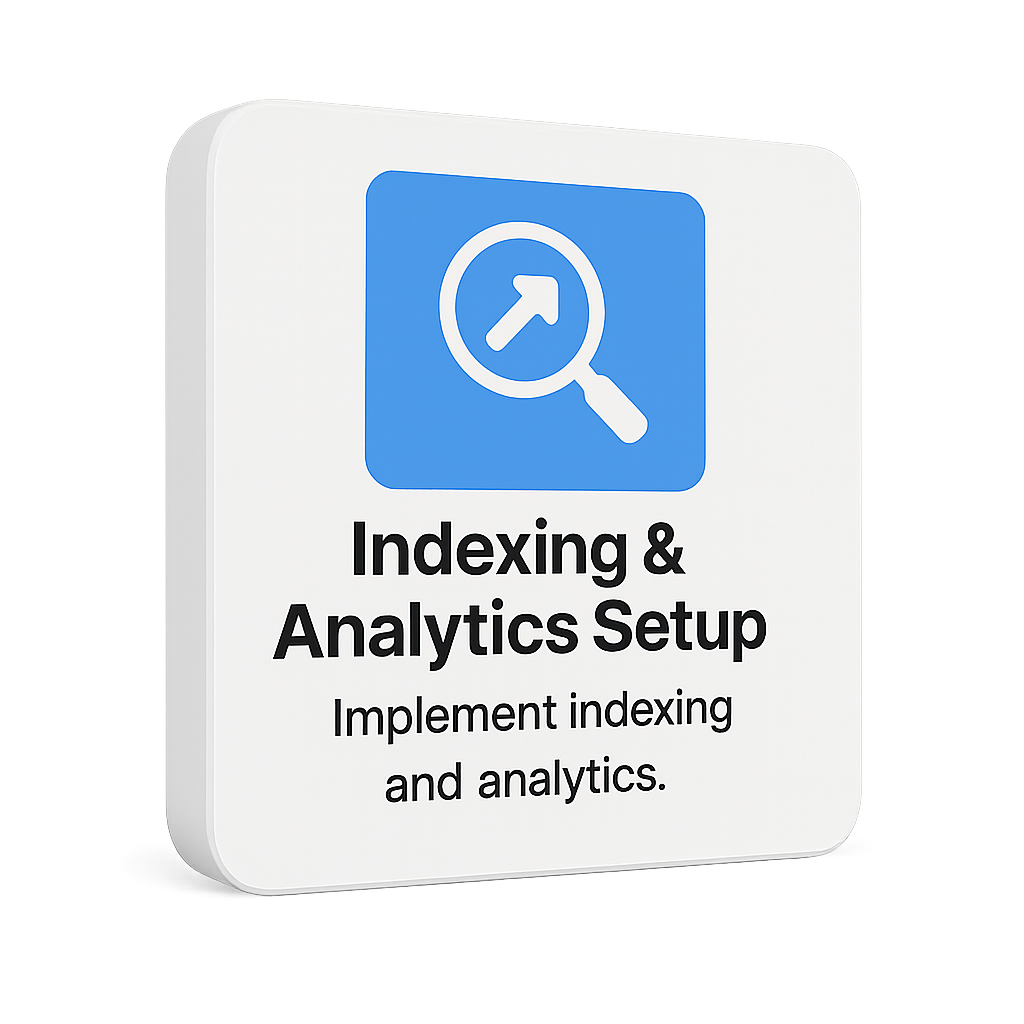 Indexing & Analytics Setup