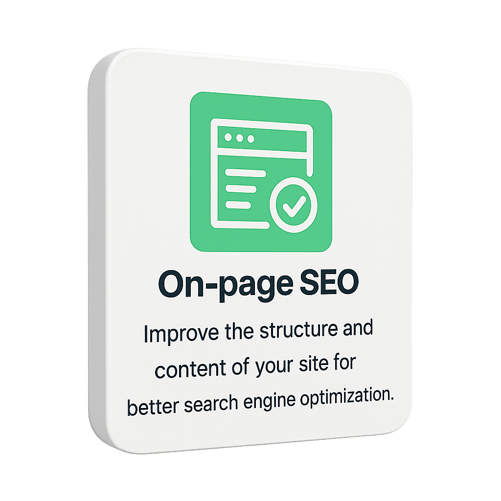 On-page SEO
